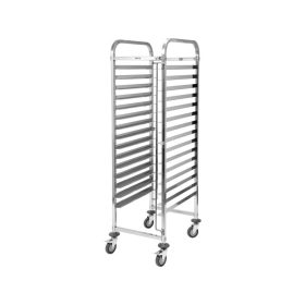   YATO YG-09072 GASTRO Regál, tálcaszedő kocsi 600 x 400-as tálcához