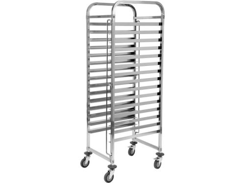 YATO YG-09072 GASTRO Regál, tálcaszedő kocsi 600 x 400-as tálcához