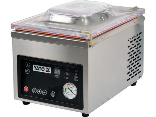 YATO YG-09303 GASTRO Vákuumkamrás vákuumfóliázó gép 260 mm 370 W