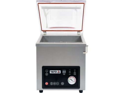 YATO YG-09304 GASTRO Vákuumkamrás vákuumfóliázó gép 300 mm 370 W