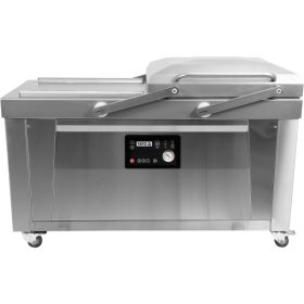   YATO YG-09307 GASTRO Dupla kamrás vákuumfóliázó gép 600 mm 2 x 750 W