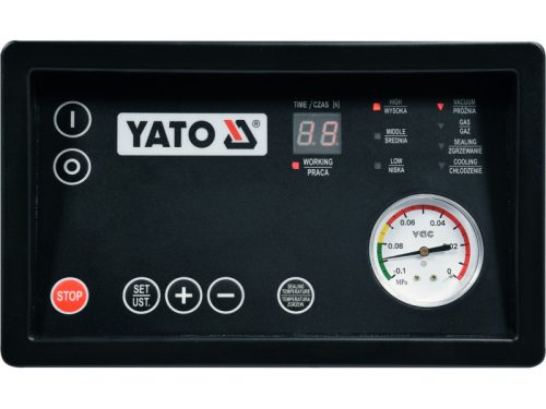 YATO YG-09311 GASTRO Vákuumkamrás vákuumfóliázó gép 400 mm 900 W görgős