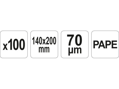 YATO YG-09330 GASTRO Vákuumtasak 150 x 200 mm (100 db)