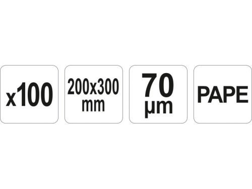 YATO YG-09332 GASTRO Vákuumtasak 200 x 300 mm (100 db)
