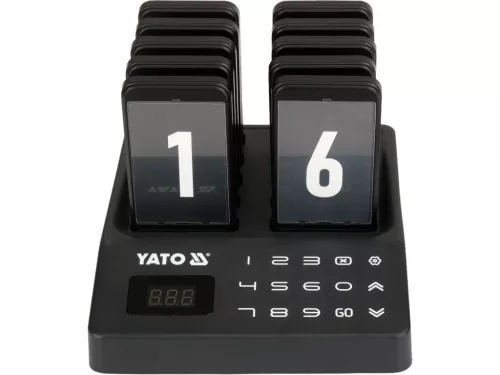 YATO YG-12201 Vendéghívó rendszer éttermekbe (1+10)