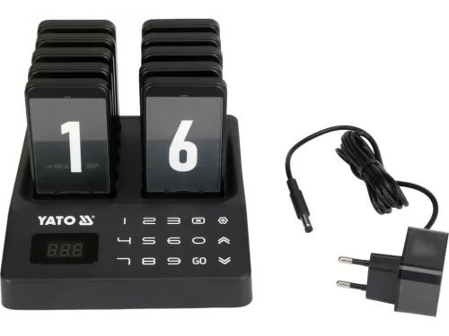 YATO YG-12201 Vendéghívó rendszer éttermekbe (1+10)