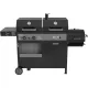 YATO YG-20038 Grill 3 az egyben Gáz / faszén / füstölő 8,5 Kw