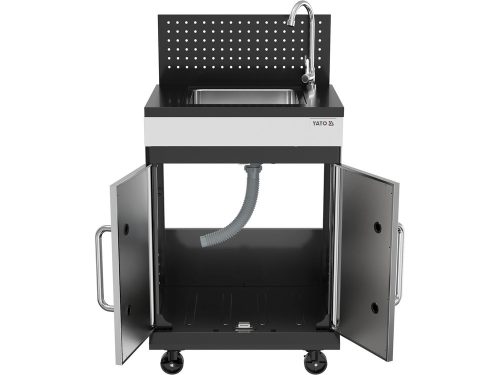 YATO YG-20171 Moduláris kerekes szekrény beépített mosogatótálcával grillezéshez 600x570x1135mm