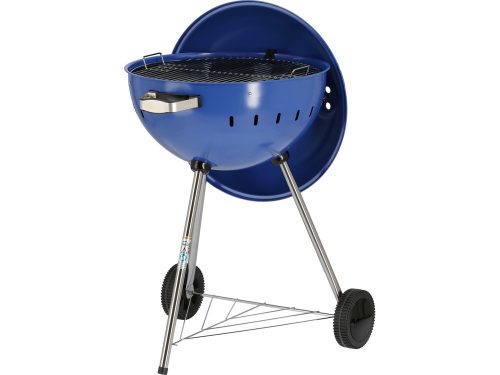 YATO YG-20302 Kerek faszenes BBQ és grillsütő kék 540mm
