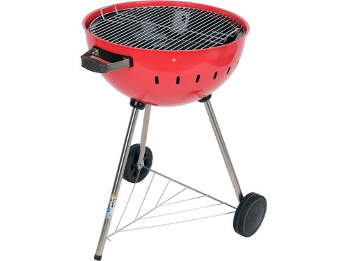 YATO YG-20304 Kerek faszenes BBQ és grillsütő piros 540mm