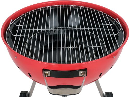 YATO YG-20304 Kerek faszenes BBQ és grillsütő piros 540mm