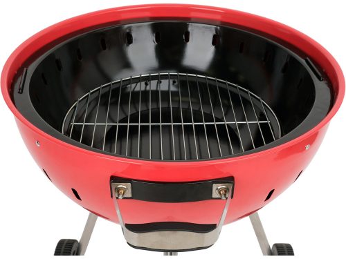 YATO YG-20304 Kerek faszenes BBQ és grillsütő piros 540mm