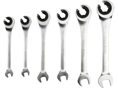 Yato YT-01344 Peremes anyás racsniskulcs készlet 6 részes 8-19mm-ig