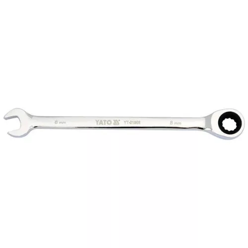 YATO YT-01908 Racsnis csillag-villáskulcs 8 mm / 141 mm 72T CrV