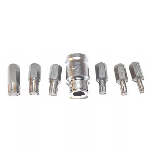 YATO YT-0410 Torx bit készlet 7 részes (1/2" T25-T50)