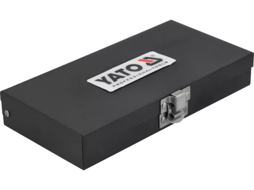 YATO YT-0417 Torx készlet 15 részes tamperproof T20-T55 L=30 mm, L=75 mm 1/2"