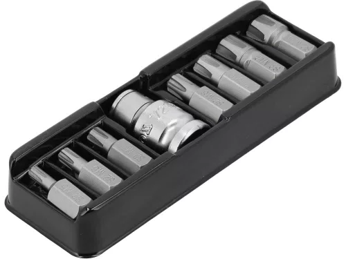 YATO YT-0418 Bit készlet 8 részes RIBE M5-M14 L=30 mm 1/2"