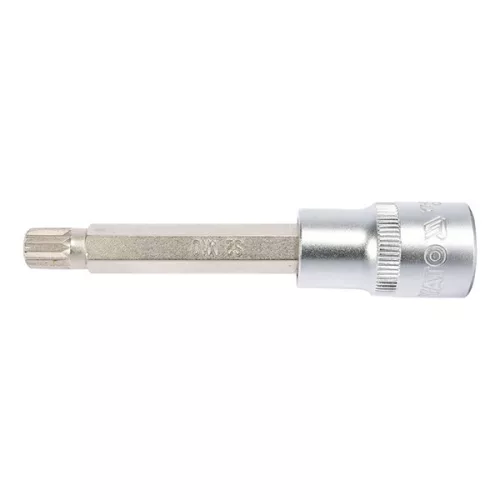 YATO YT-04353 Hosszú bit dugókulcs Spline 1/2" M10 CrV