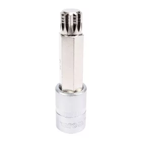   YATO YT-04357 Hosszú bit dugókulcs Spline 1/2" M17 CrV