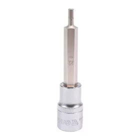   YATO YT-04390 Hosszú bit dugókulcs Imbusz 1/2" 4 mm CrV