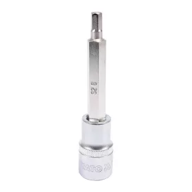   YATO YT-04392 Hosszú bit dugókulcs Imbusz 1/2" 6 mm CrV