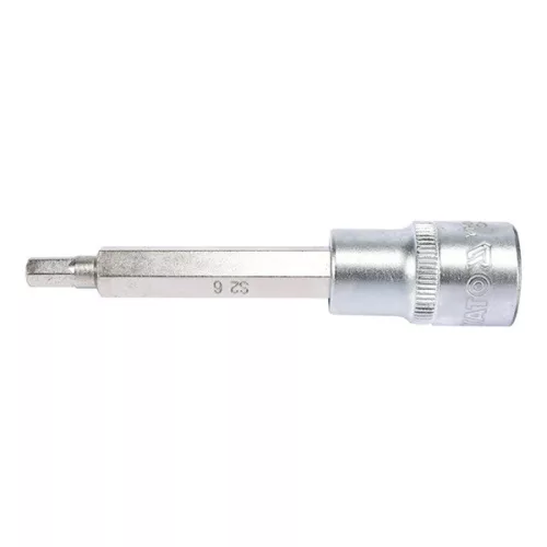 YATO YT-04392 Hosszú bit dugókulcs Imbusz 1/2" 6 mm CrV