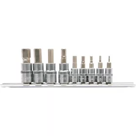   YATO YT-04401 Bit dugókulcs készlet 9 részes Imbusz 1/4", 3/8" CrV