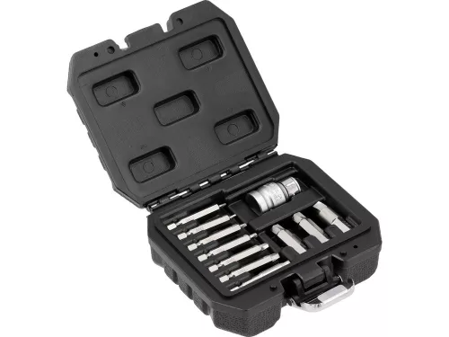 YATO YT-04583 Roncsoltcsavar kiszedő készlet 11 részes HEX