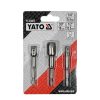 YATO YT-04685 Dugókulcs adapter készlet 3 részes 1/4" Hex -> 1/4", 3/8", 1/2" négyszög
