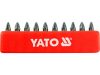 YATO YT-0470 Bithegy PZ1 1/4" 25 mm 10 db/bl