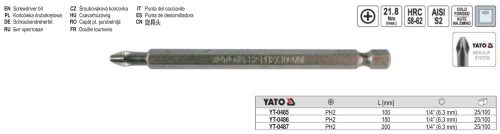YATO YT-0485 Bithegy PH2 x 100 mm S2