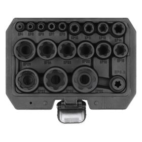   YATO YT-05197 Gépi dugókulcs készlet 1/4 Col, 3/8 Col, 1/2 Col Torx