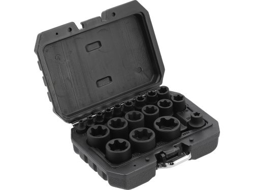 YATO YT-05197 Gépi dugókulcs készlet 1/4 Col, 3/8 Col, 1/2 Col Torx