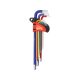 YATO YT- 05635 9PCS EXTRA LONG HEX KEY BALL SET1.5-10MM