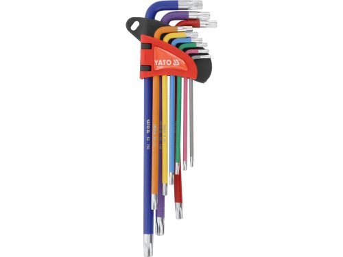 YATO YT-05636 9PCS EXTRA LONG TORX TR SET T10-T50