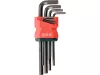 YATO YT-05670 Hosszú imbuszkulcs készlet 1,5mm - 10mm 9 részes