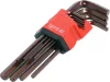 YATO YT-05670 Hosszú imbuszkulcs készlet 1,5mm - 10mm 9 részes