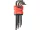 YATO YT-05671 Hosszú gömbfejű imbuszkulcs készlet 1,5mm - 10mm 9 részes