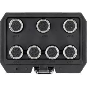   YATO YT-060395 Dugókulcs készlet 7 darabos Opel biztonsági kerékcsavarokhoz