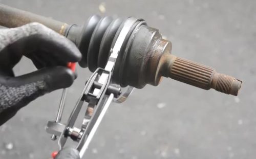 YATO YT-06064 Racsnis féltengely bilincs fogó