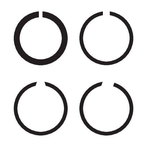 YATO YT-0607 Seeger fogó 225 mm csőrös külső