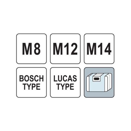 YATO YT-0617 Porlasztó kiszedő Diesel motorokhoz M8-M14