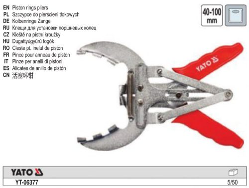 YATO YT-06377 Dugattyúdugó fogó 40-100 mm