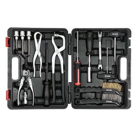   YATO YT-06802 Fékrendszer szerelő készlet 15 részes 1/2" 3/8" CrV