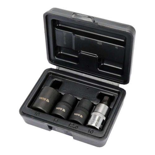 YATO YT-06806 Féknyereg szerelő dugókulcs készlet 4 részes 1/2" CrV