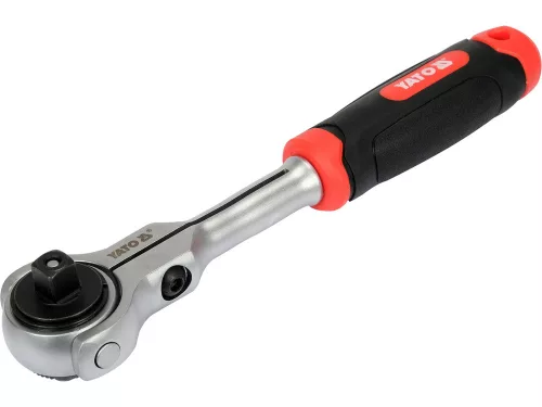 YATO YT-07201 Racsnis hajtószár 3/8" 145 mm 72T forgó fejes CrV