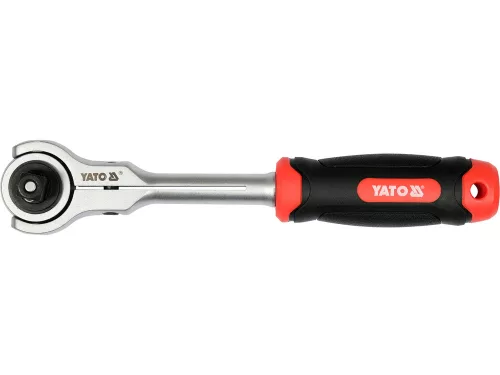 YATO YT-07202 Racsnis hajtószár 1/2" 145 mm 72T forgó fejes CrV