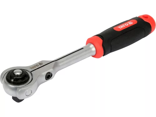 YATO YT-07202 Racsnis hajtószár 1/2" 145 mm 72T forgó fejes CrV