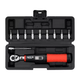   YATO YT-07840 Precíziós nyomatékkulcs készlet 11 részes 1/4 col