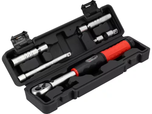 YATO YT-07843 Nyomatékkulcs készélet gyújtógyertya cseréhez 6 részes 3/8 col 10-60 Nm